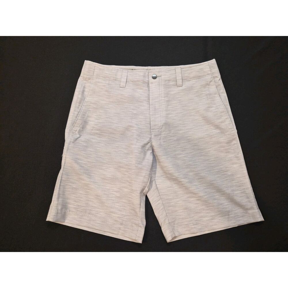 Mens Callaway Performance Golf Shorts 32" Waist 10" Inseam Light Heather Gray